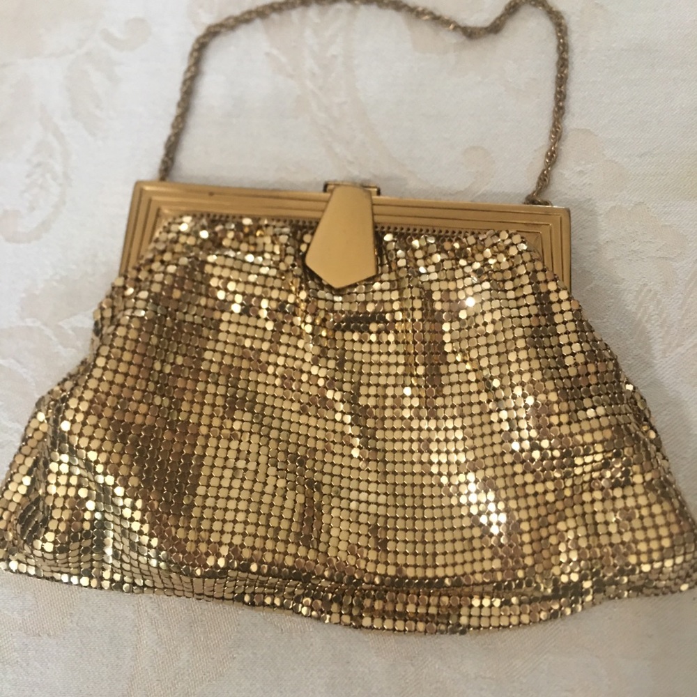 Whiting & Davis 1940’s Gold Mesh Purse